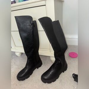 Black Knee-High Women's Boots